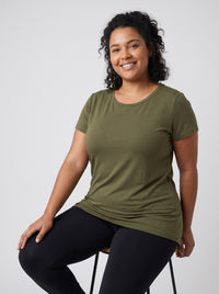 Camiseta Plus Size Modal