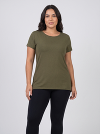 Camiseta Plus Size Modal