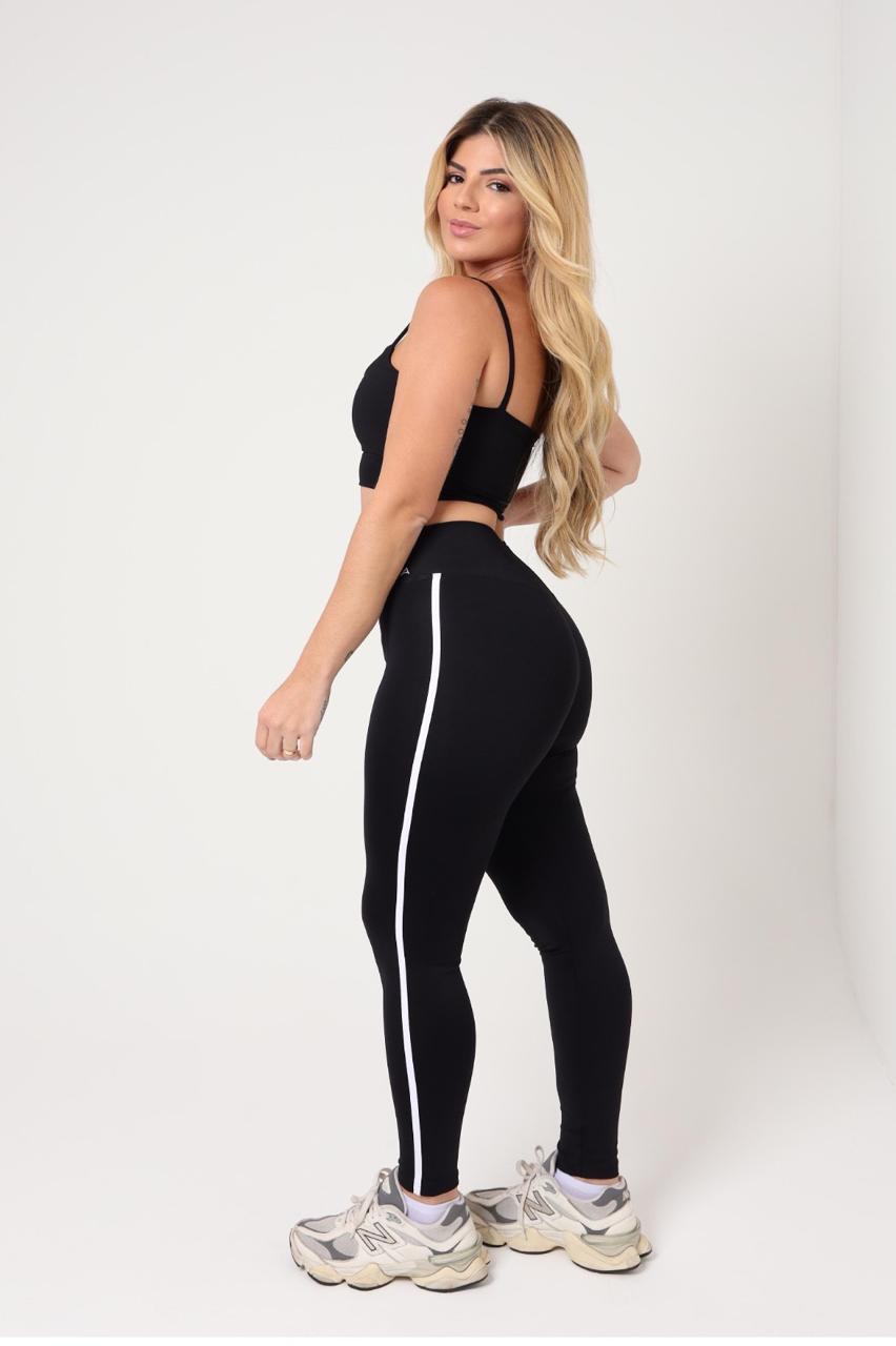 Conjunto Legging e Top Preto